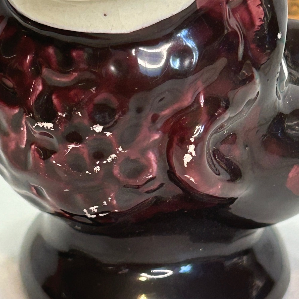 Vintage Ceramic Chef Salt Shaker Black Americana Glossy Kitchen Decor 3.25in - Picture 7 of 9
